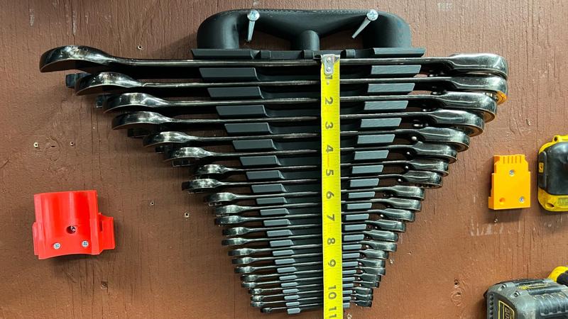 Combination wrench holder / organizer, designed for Proto set JSCVM-22S