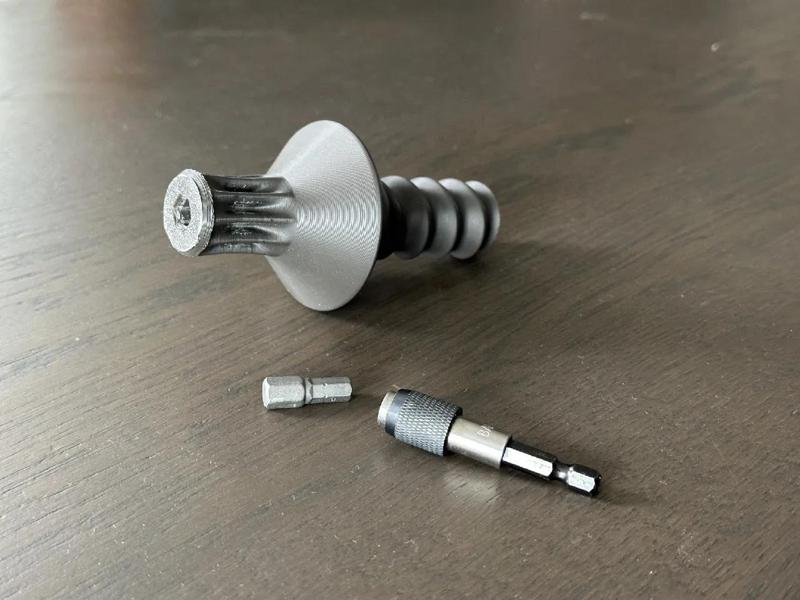 Pastamatic - main spindle with 8mm socket   
