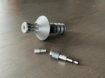 Pastamatic - main spindle with 8mm socket   