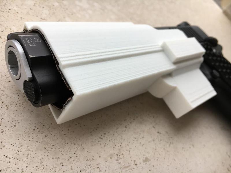 Funda colt 1911 con rail (Holster)