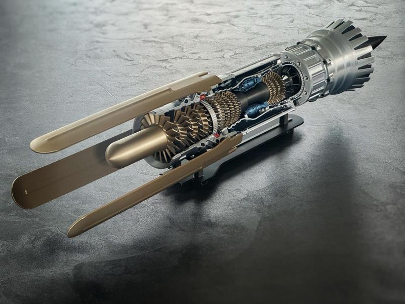 Anakin Skywalker PodRacer Engine - Section Cutout