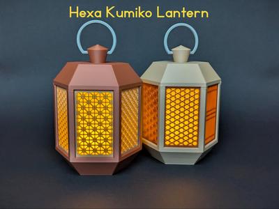 Hexa Kumiko Lantern