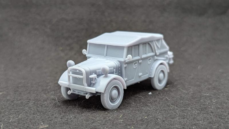 Leichter Einheits - Pkw.Kfz.1 (opened+closed) (Germany, WW2)