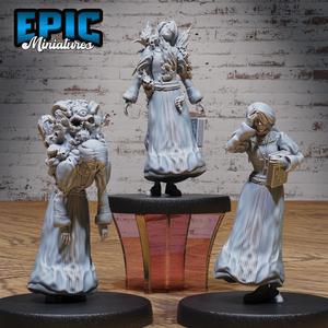 Possessed Nun Set / Fighting Priestess / Holy Soldier / Heavenly High Guardian / Religious Order Warrior / Holy Cleric Soldier / Divine Magic Healer / Mysterious Encounter