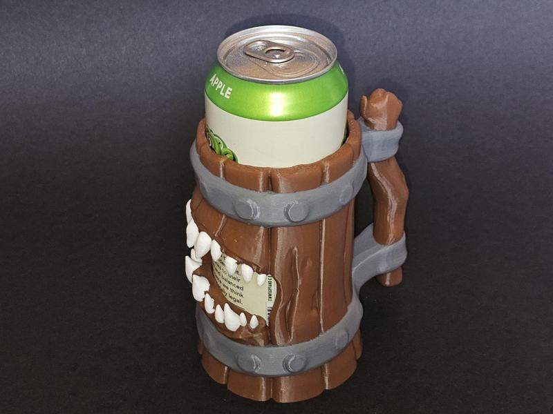 Monster Barrel Can Holder