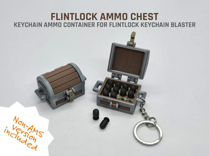 Flintlock Ammo Chest — Keychain Stash