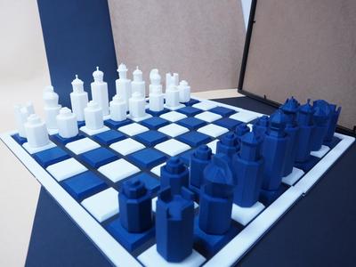 Modernist Chess Set
