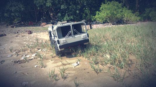 Crawler Cat 1 “Mammoth” (MAN KAT 1 replica) - 1/10 RC body