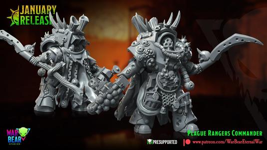 Plague rangers Commander in destroyer armour