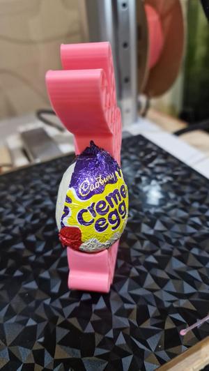 creme egg bunny holder easter 