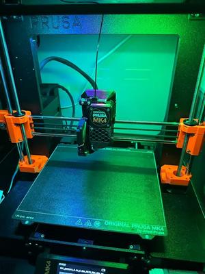 D1 Mini WLED Case for Prusa MK3/MK4 Frame   