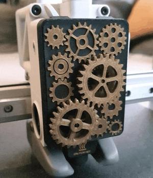 A1 & A1 mini Hotend Face Plate Cover Gears