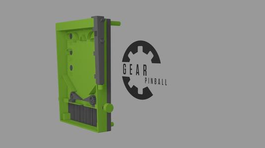 Gear Pinball-First full 3d printed pinball