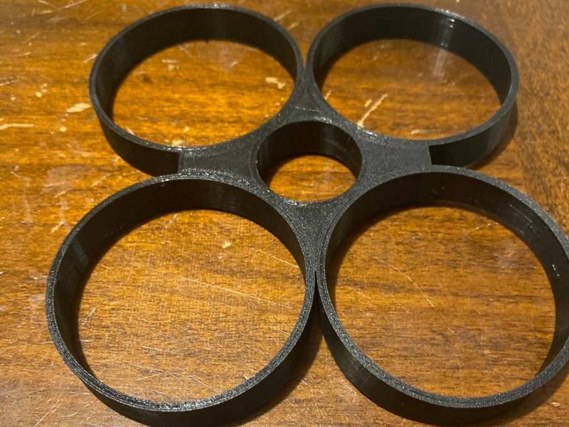 4 glasses for umbrella 