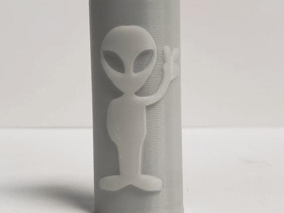 We Come In Peace Bic Lighter Sleeve