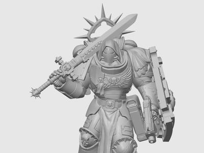 Warrior Bulwark Warhaner 40k