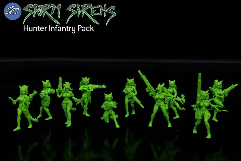 Storm Sirens - Hunter Infantry Pack