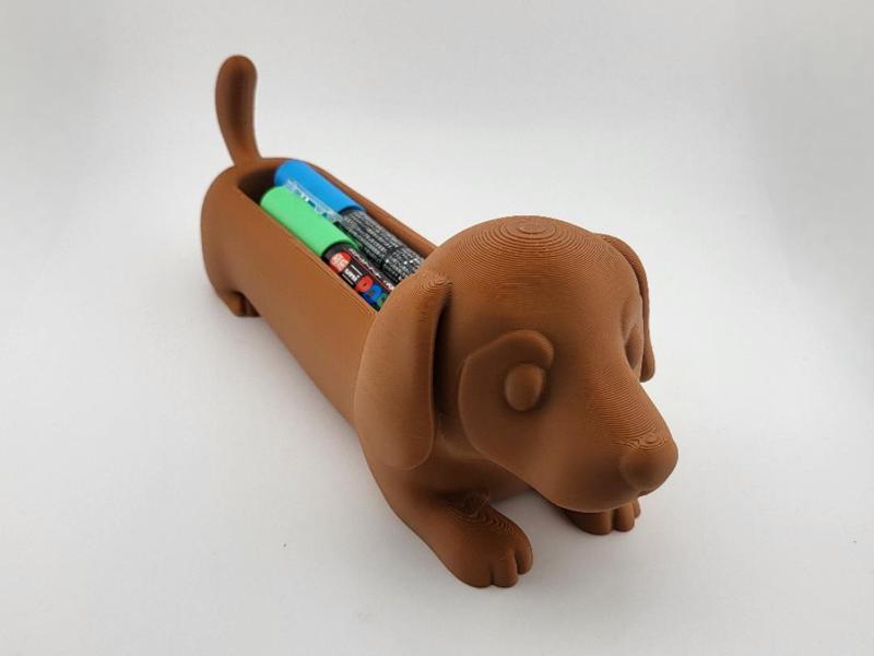 Dachshund Kawaii Pen Holder Dog Desk Organizer