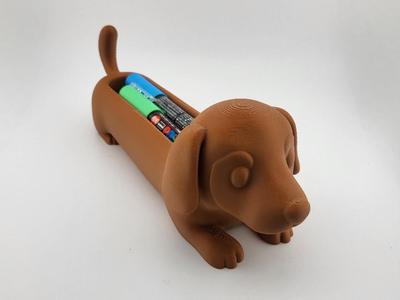 Dachshund Kawaii Pen Holder Dog Desk Organizer