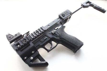 Carbine kit for Airsoft hundgun