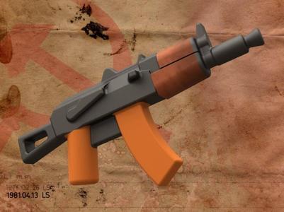 AKS-74U for Lego Minifigures