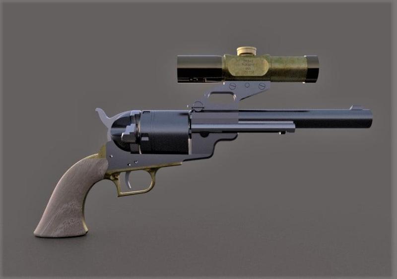 Colt Walker "BadAss" Conversion
