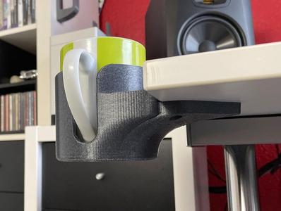 Desk Cupholder / Mugholder Screw-Mounted
