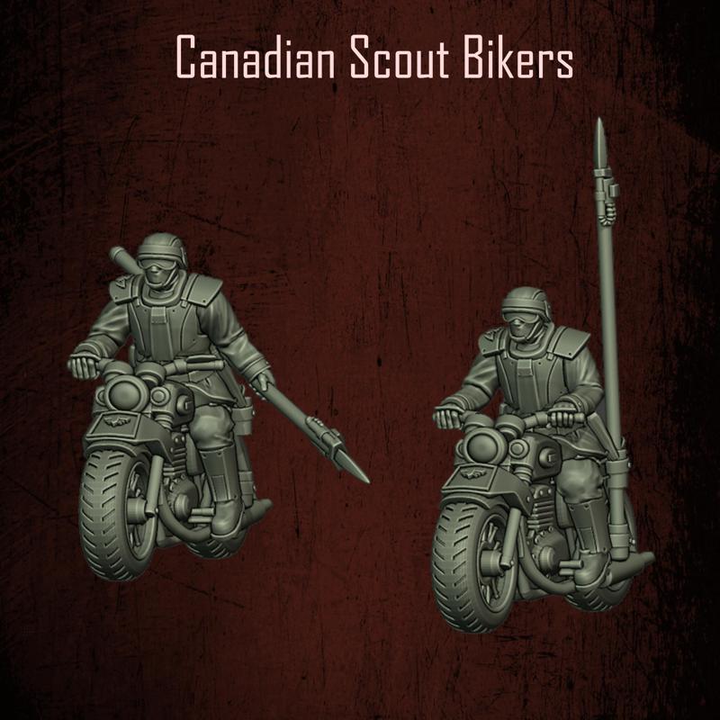 Canadian Scout Bikers