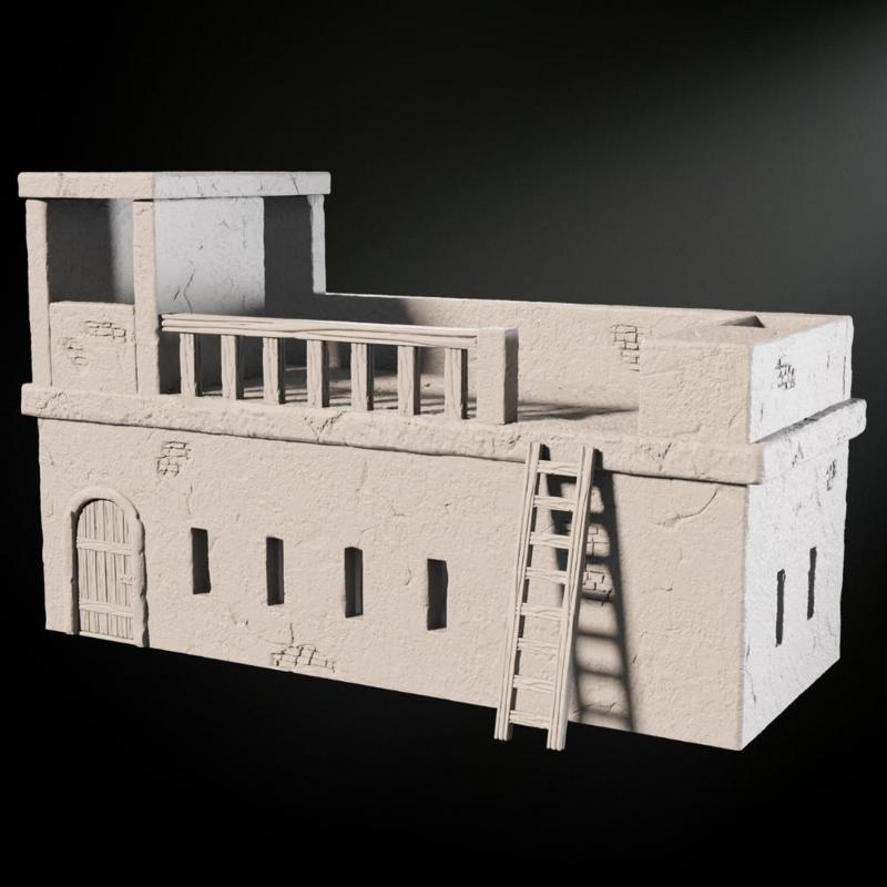 Sci-Fi Desert House XV