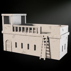 Sci-Fi Desert House XV