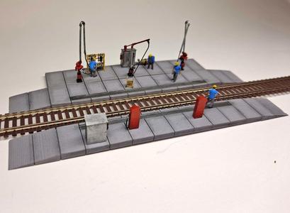 N Scale Fuel Depot