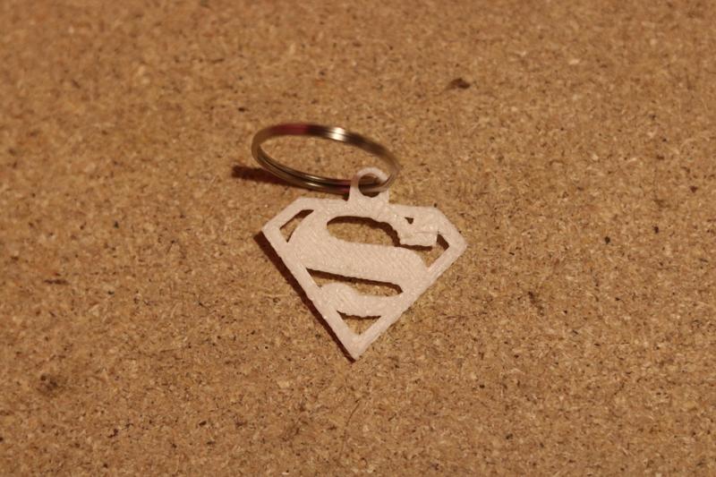 Superman keychain