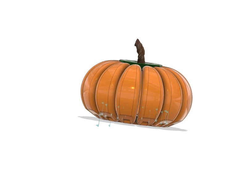 Articulated Pumpkin Model - Container 
