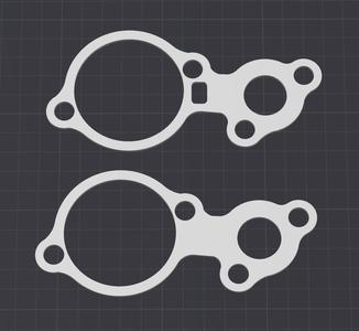 Mercury XR6 150hp Outboard Poppet Valve Gaskets