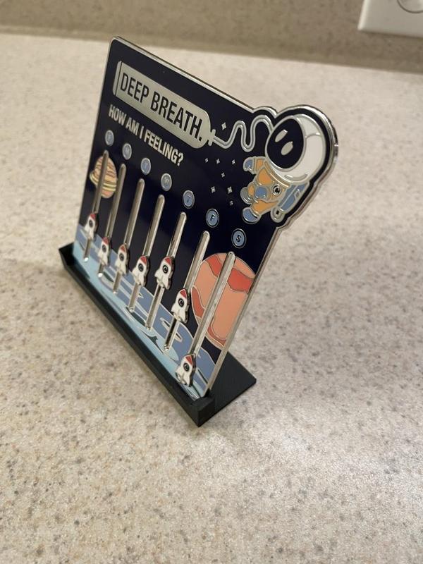 Weekly Mood Check-In Pin Holder