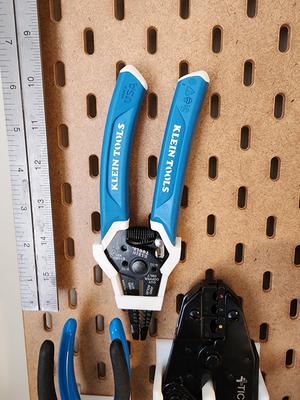 Klein K11095 Wire Stripper Mount for IKEA Skadis (T-Nut System)
