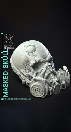 Masked Skull - Decoration