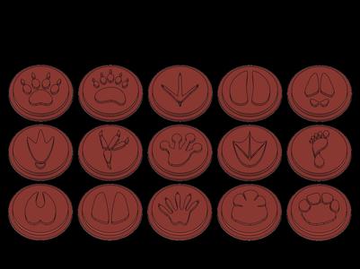 Footprint Stamp Inserts