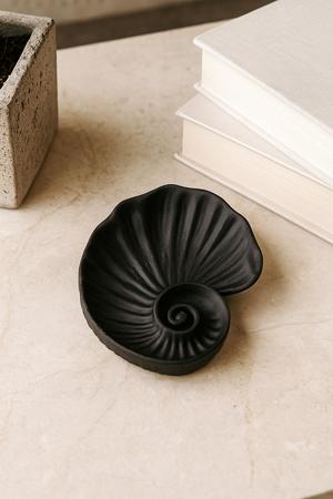 Spiral Seashell Tray - Stylish Ocean-Inspired Decor