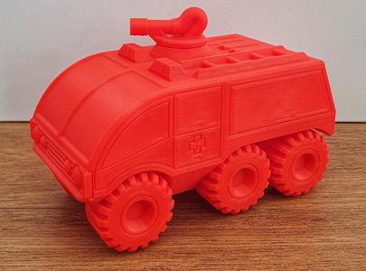 Fire Truck - print in place