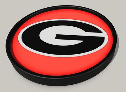 Georgia Bulldogs Coaster