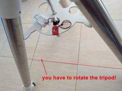 EQ6R pro laser polar alignment helper