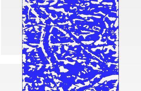 Forest pattern stencil