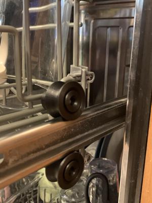 Electrolux Dishwasher Wheels - 5304475625 & WD12X10319