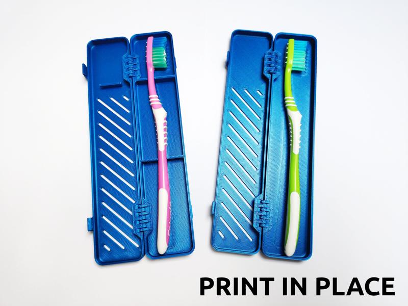 Toothbrush travel case