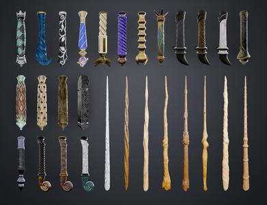 Hogwarts Legacy Wands Collection