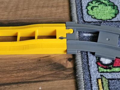 Lego Duplo Train Track Carpet Step