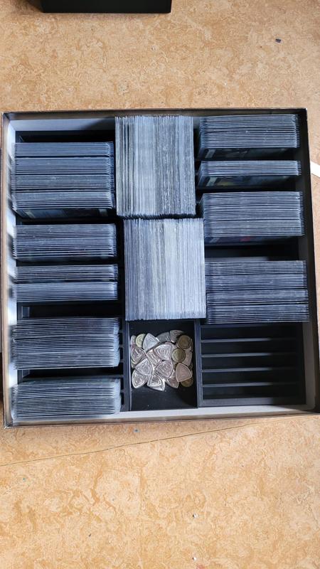 Dominion boardgame insert/organiser - for sleeved cards