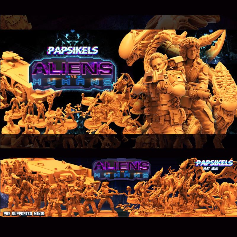 MAY 2021 RELEASE - ALIENS VS HUMANS PART 1