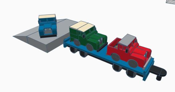 WIP ERTL mini motorail